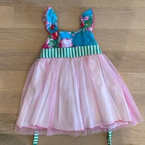 Olive Mae Children’s Boutique tulip spring dress 2T
